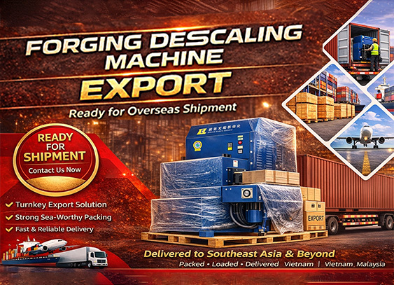 Forging Descaling Machine Shipment | Global Delivery from China
